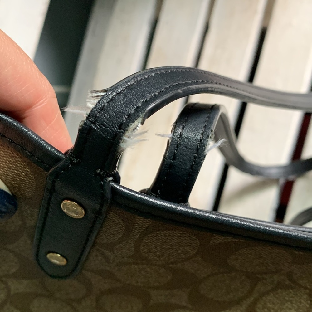 Coach Reversible City Signature Tote Bag - Picture 9 of 14